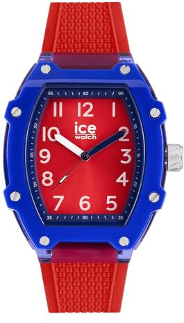ICE-WATCH - Ice boliday Kids Spider - Montre Rouge pour garçon avec Bracelet en Silicone - 023326 (Medium)