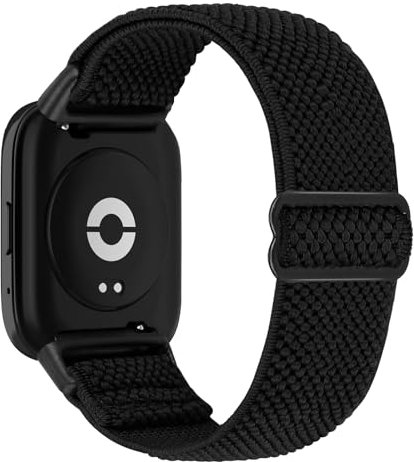 TumCez Cinturini Compatibile con Xiaomi Redmi Watch 3 Active Cinturino per Donna Uomo, Bracciale Sportivo in Nylon Morbido Elastico Traspirante per Cinturino Xiaomi Redmi Watch 3 Active