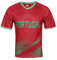 2024 Uomo Calcio Europa/America Coppa Calcio T-Shirt Felpa Fan Footy Mezza Manica Orologio Da Polso Uomo Stabile, Blu, L