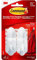 AMK® Command Designer 2 Hooks Medium with 4 Strips Damage Free Hanging White Holds 1.3Kg