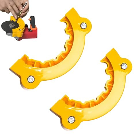 Afilador De Brocas De 2 Piezas, Accesorio De Afilador De Brocas Multiusos, Afilador De Brocas, Herramienta De Afilado De Amoladora Angular, Herramienta De Reafilado Eficiente Para Todas Las Brocas
