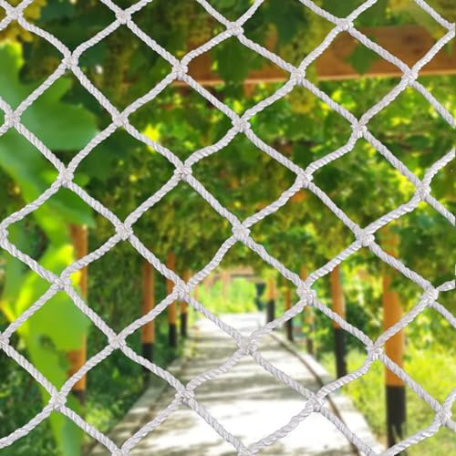 Kinder Sicherheitsnetz, Balkon Katzennetz, Treppenschutznetz für Kinder Rausfallschutz Hochbett Absperrnetz Outdoor Sicherheitsnetz Hochbett, 3cm Mesh, 1 * 3m