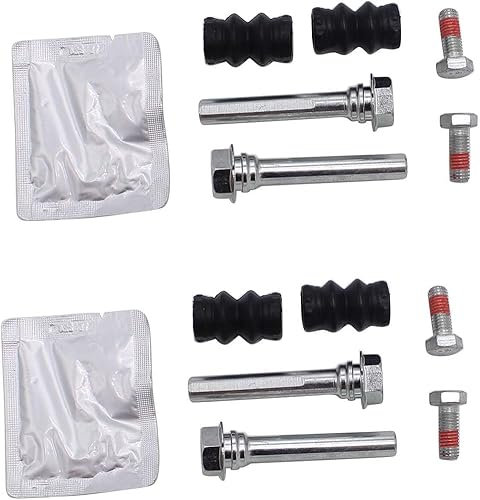 SHLPDFM 2 x Bremssattel-Schiebestift-Set Führungshülsensatz Bremssattel Bolzen Führungsbolzen für Vw Transporter T5 113-1339X