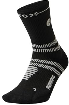 STOX Energy Socks Kurze Laufsocken Damen, Kompressionssocken Running | Kompressionsstrümpfe Klasse 2, Compression Ankle Socks Women, Sneaker Socken, Damensocken, Anti-Blasen, Nahtlos