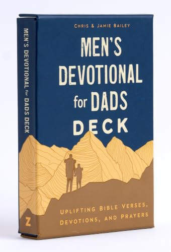 Men's Devotional for Dads Deck: Uplifting Bible Verses, Devotions and Prayers, 52 Double-sided Cards