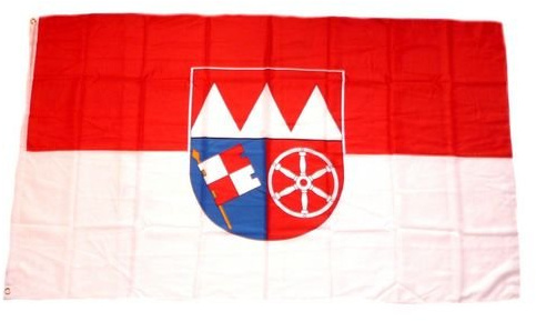 Fahne/Flagge Unterfranken 90 x 150 cm