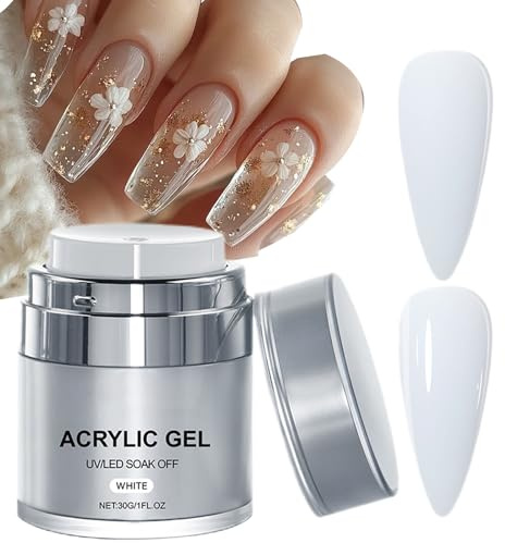 Nail Sculpting Gel Smooth Manicure Builder Hardener Building Filling | 30g Nail Enhancement Gel Molding Sculpting Procedure for Home Beginners Women Girls