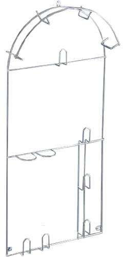 VS Schlauch-Kabelhalter Universal Stahldraht Silber