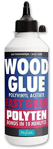 Polyvine Polyten Wood Adhesive 1 Litre CASEXREZ1L