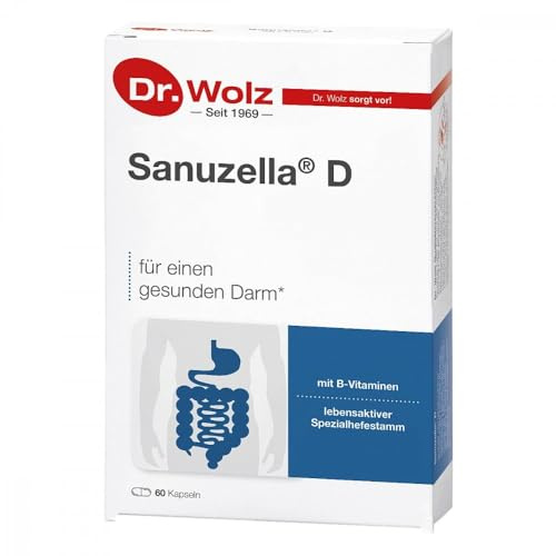 Sanuzella mit B-Vitaminen für einen gesunden Darm Kapseln, 60 St. Kapseln