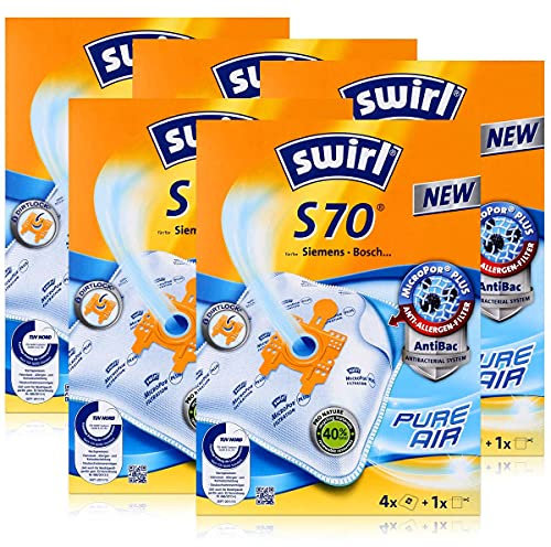 5 x Swirl S 70 MP Plus AirSpace StaubsaugerbeutelStaubbeutel Microvlies