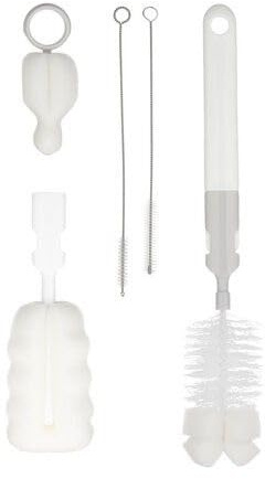 Bottle brush set with changeable handle