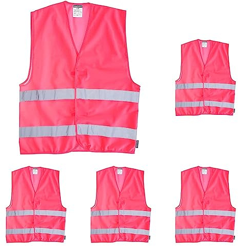 Portwest Iona Weste, Größe: L/XL, Farbe: Rosa, F474PIRL/XL