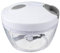 Mini hachoir manuel à 2 lames inox - Pratique et utilisation facile - Coloris Blanc et Vert