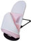 Funda y Saco para Hamaca Compatible con BabyBjörn Balance Soft - Sustituye tapicería Original - Modelo Estrellas - Color Rosa - Altura de Tapa Regulable –Hecho en España - Nenel