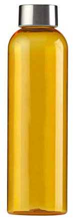 eBuyGB BPA Free Tritan Plastic Reusable Leakproof Eco-Friendly Travel Sports Fitness Gym Water Bottle, 650ml, Orange