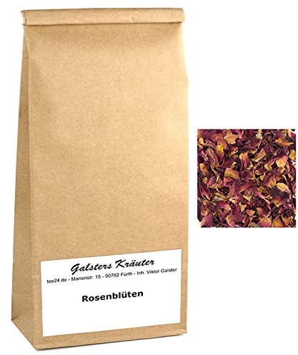 100g Rosenblätter Getrocknete Rosenblüten-Tee Rosen-Tee | Galsters Kräuter