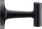 Duravit Handtuchhaken Starck T, Handtuchhalter Wandmontage, Handtuchhalterung für 1 Handtuch, Schwarz Matt