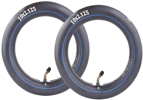 YHLFOOZ 2 x 25,4 cm Innenschlauch für Schwinn Dreirad, Trike-Bike, Kinderfahrrad, Baby-Jogger, 3-Rad-Trikes, passend für 25,4 x 4,90, 25,4 x 4,95, 10 x 5,4 cm, 10 x 2,25 Reifen, 10 x 2,25 cm, 10 x