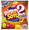 nimm2 Soft +Cola – 1 x 345g Maxi Pack – Gefüllte Kaubonbons in vier mit Frucht- und Cola-Geschmack