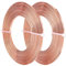 BENECREAT 10m Filo Piatto in Alluminio Filo per Gioielli Largo 3mm Accessori Artigianali in Metallo 5m / Rotolo - Rame