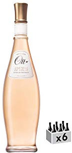 Côtes de Provence Château de Selle Coeur de grain Rosé 2019 - Domaines OTT - Vin AOC Rosé de Provence - Lot de 6x75cl - Cépages Cinsault, Grenache