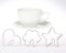 BekkiB 2273 – Set di 3 biscotti a forma di fiore, cuore e stella – biscotti per il bordo della tazza