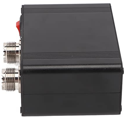 SWR-Stehwellenmessgerät, 1,8 MHz-50 MHz 120 W Kurzwellen-Leistungsmesser SWR-Messgerät, Stehwellenanalysator mit Digitalanzeige, Unterstützt FM AM CW SSB