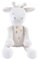 Noukie's Noukies - Doudou Enfant - Petite Peluche PILI - Doudou Coton Bio - Taille Adaptée aux Enfants (25 cm), Rose