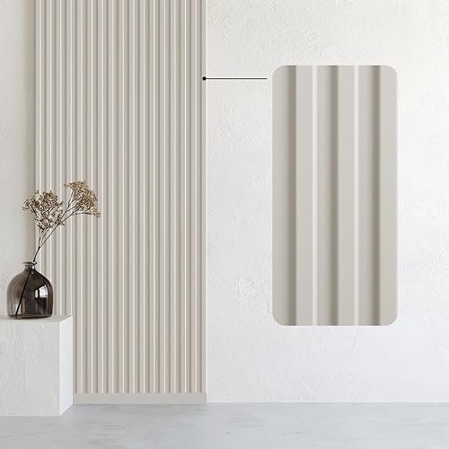 Bildershop-24 Wandpaneele & Deckenpaneele Dekowa in Sandbeige Beige 252 x 10,7 x 1,5 cm