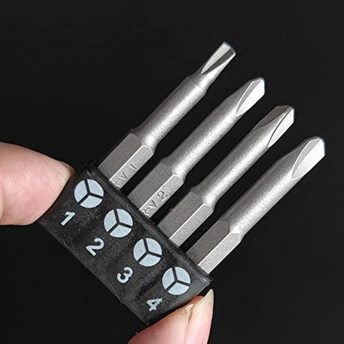 RJSQAQE Juego de Destornilladores con Forma Especial, Herramienta de Puntas de Destornillador de Tres Puntos, en Uds. 4/7/13 Y, Forma Cruz Interior, Triangular, de U, 50mm, Tipo