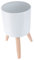 SUPVOX Maceta De Hierro Maceta con Patas Madera Macetas Blancas De La Planta Macetas con Patas Maceta con Pies Madera Maceta Blanca Titular Soporte Hierro Forjado Planchar