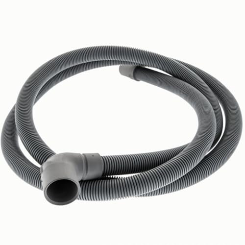 TUBO DESAGÜE LAVADORA LAVAVAJILLAS BOCAS A 90º/180º 2100mm LARGO BOCA 90º 29mm Ø INT BOCA 180º 18mm Ø INT