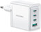 Rocoren 67W GaN USB C Ladegerät für MacBook Pro, MacBook Air 2020, 2019, 2018, 4-Port Schnellladegerät Kompatibel mit iPad Pro 12, 9, 11 Zoll, iPhone 16, Galaxy S25 und mehr - Weiß