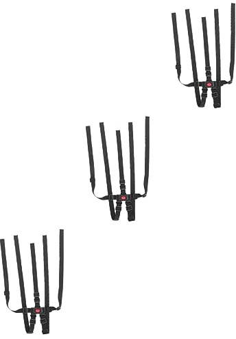 HAPINARY 3stücke Point Safety Strap Für Kinderwagen Verstellbarer Mit Robusten Schnallen Für Maximalen Komfort Und Beim Fahren Für Kleinkinder