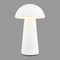 BRILONER - LED Mini Tischlampe kabellos mit Touch, dimmbar in Stufen, IP44, Nachttischlampe, Leselampe, LED Lampe, Campinglampe, Tischleuchte, Akkulampe, Outdoor Lampe, 12x19,5 cm (DxH), Weiß