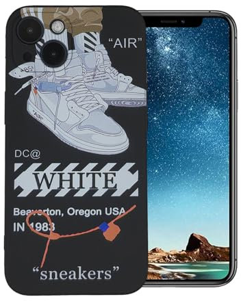 Luychow Kompatibel mit iPhone 14 Hülle, Sportschuhe, cooles Sneaker-Design, Handyhülle für iPhone 14, weiches TPU, stoßfest, für Damen, Herren, Jungen, Teenager, Mädchen, 6,1 Zoll