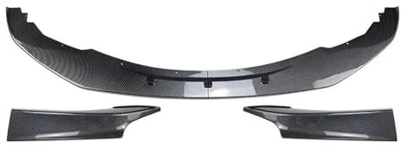 Splitter Spoiler Per Paraurti Anteriore Splitter Griglia Per Fendinebbia Per BMW F20 F21 Serie 1 120d 120i M135i Per Pack 2011-2015 Per Pre-Lci Bodykit Spoiler(Carbon look AB)