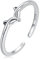925 Silberring, Sterling Silber Fuchs Fingerring für Frauen verstellbar, Sterling Silber
