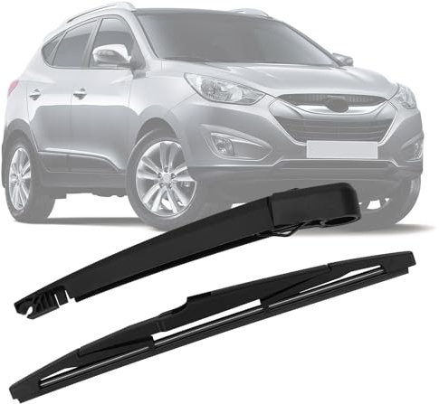 Heckscheibenwischerarm Kompatibel mit Hyundai ix35 2016-2021 | Heckwischerarm mit Heckwischerblatt als Ersatz, passgenau, wasserdicht und langlebig für den täglichen Einsatz.