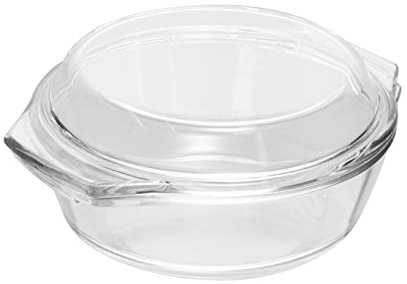 iplusmile Bol Verre Avec Couvercle Bol à Soupe Transparent Pour Four Chauffant Verre Pour Cuisine