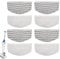 HUVNEXA 8 Pcs Steam Mop Pads, for Bissell, for Powerfresh Steam Cleaner Mop 1940 1806 1544 1440 2075A Replacement Robot Vacuum Mop Pad