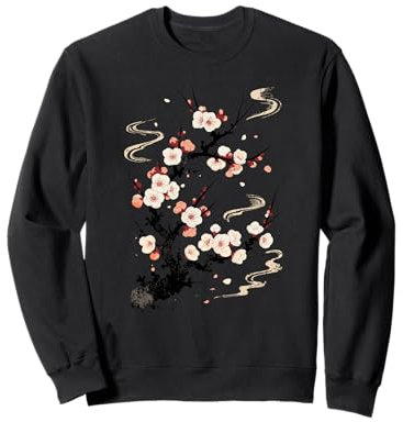 Abricotier Japonais Prunier Chinois Fleur Sweatshirt