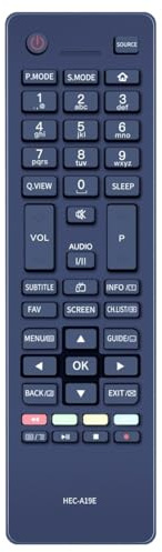 TNNBNT Nuovo Telecomando Originale HEC-A19E for TV LED Haier HEC 32B9600 E22D1F E24D1 E32D1 Candy Uno 24