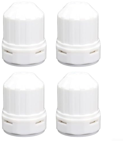 Wasserverteiler-Regulierkappen-Set, 4 Stück, M30 x 1, 5 Gewindegröße, geeignet für Heizkörperthermostate und Fußbodenheizungskrümmer