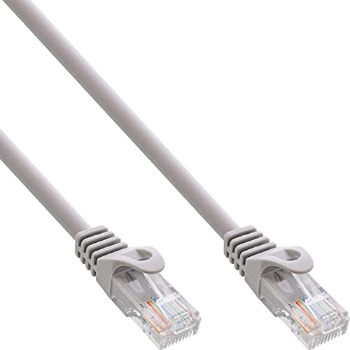 InLine 71405 Patchkabel, U/UTP, Cat.5e, grau, 5m