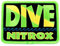 Aufnäher Dive Nitrox, bestickt, zum Aufbügeln, Motiv: Tauchen