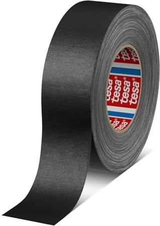 TESA tesaband 4661. Extrastarkes Gewebeband 50m x 50mm Schwarz
