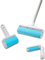 Schticky Lint Roller Set - Reusable & Washable Cleaner for Clothes Sofa Furniture Car Cat Dog Hair - Clean in a Quickly (3 Piece)
