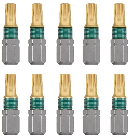 kwb Titan Bits - Hochleistungs-Torx T 20 Bit-Set 25 mm - Magnetische, universelle Schraubendreher-Bits